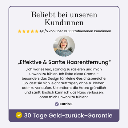 Rosely Sanft & Glatt Duo (Gesichtshaarcreme + Serum)